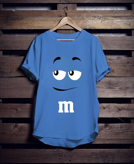 تیشرت طرح M&M 3|اینفیمم