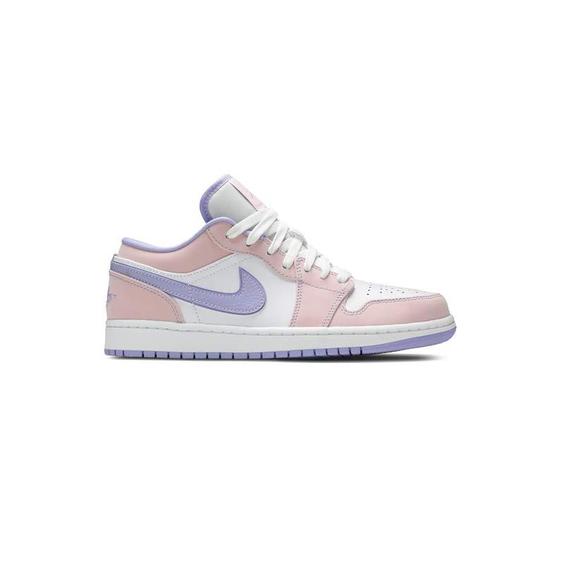 کتونی نایک ایرجردن 1 ساق کوتاه صورتی بنفش Nike Air Jordan 1 Low Arctic Punch|کتونی باز