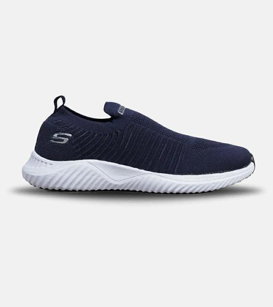 کفش کتانی طبی ورزشی سرمه ای SKECHERS GHOST مدل 6126|لوزی