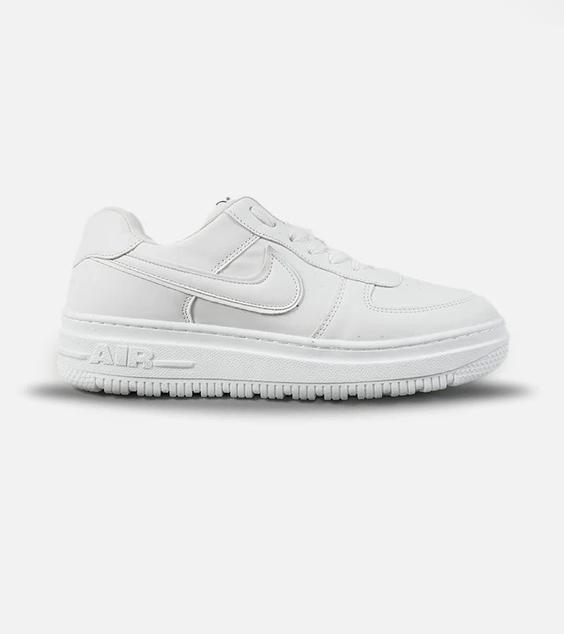 کفش کتانی بزرگ پا سفید نایک NIKE AIR FORCE مدل 4095|لوزی