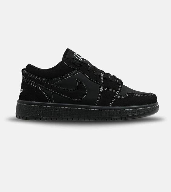 کفش کتانی مردانه مشکی نایک NIKE Jordan 1 Sketch مدل 5738|لوزی