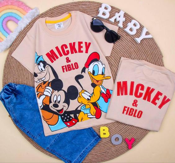 تیشرت شلوارک اسپرت MICKY & FIBLO|ماهان تن پوش