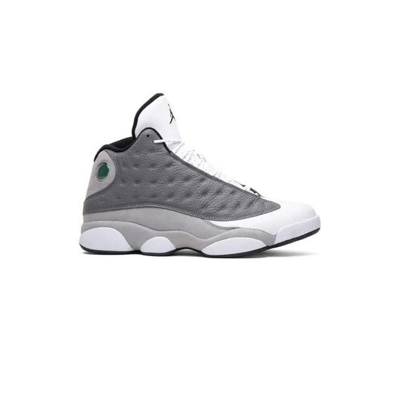 کتونی نایک ایرجردن 13 طوسی سفید Nike Air Jordan 13 Retro Atmosphere Grey|کتونی باز