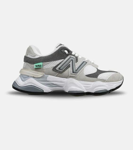 کفش کتانی زنانه سفید طوسی NEW BALANCE 9060 مدل 5393|لوزی