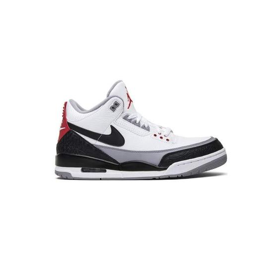 کتونی نایک ایرجردن 3 تینکر سفید مشکی قرمز Nike Air Jordan 3 Retro NRG Tinker|کتونی باز