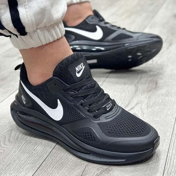 کتانی اسپرت مردانه و زنانه مدل نایک زوم NIKE_ZOOM رنگ مشکی کد 41885|کتونی خان