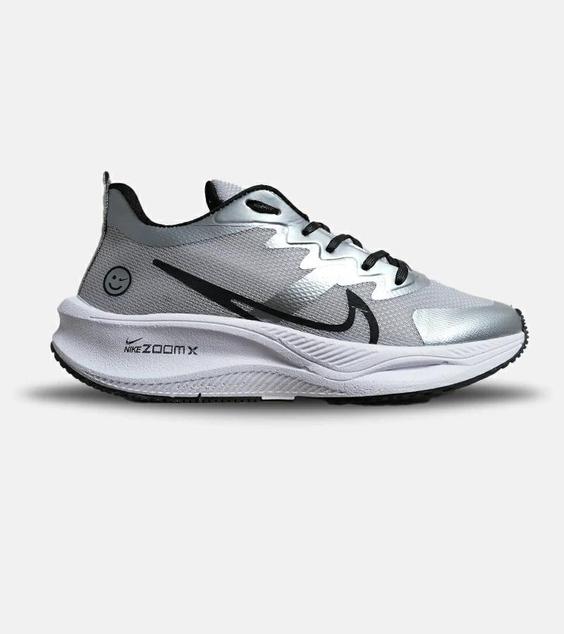 کفش کتانی بزرگ پا طوسی NIKE zoom x smiley مدل 5955|لوزی