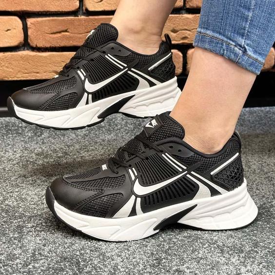 کتانی اسپرت زنانه مدل نایک NIKE رنگ مشکی و سفید کد 41698|کتونی خان