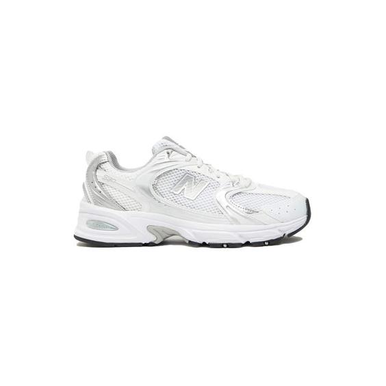 کتونی نیوبالانس 530 سفید نقره ای New Balance 530 White Silver|کتونی باز