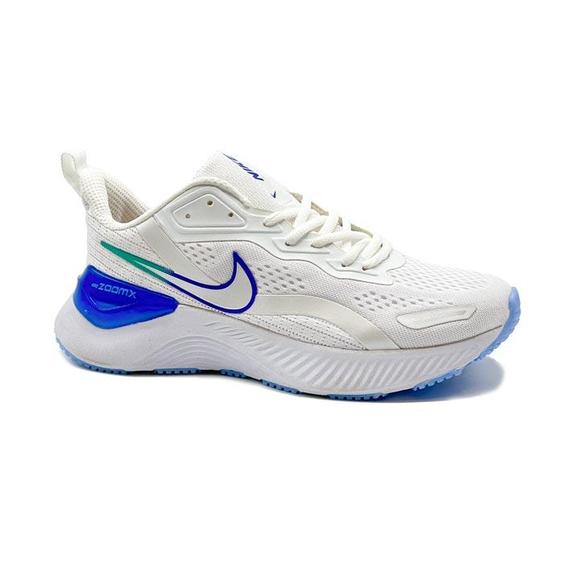 کتانی اسپرت مردانه مدل نایک زوم NIKE_ZOOM 2024 سفید آبی کد 41603|کتونی خان