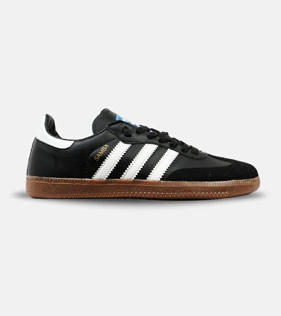 کفش کتانی مردانه مشکی قهوه ای ADIDAS Samba مدل 4234|لوزی