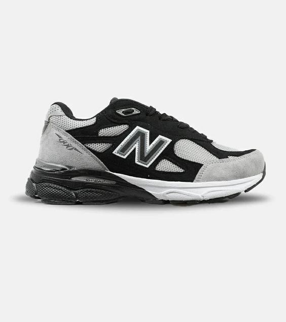 کفش کتانی مشکی طوسی NEW BALANCE 990 مدل 4246|لوزی