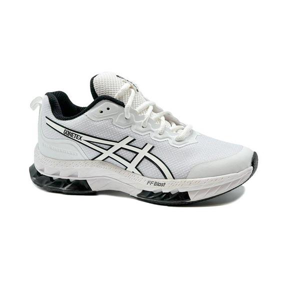 کفش کتانی مردانه مدل اسیکس ASICS رنگ سفید مشکی کد 95271|کتونی خان