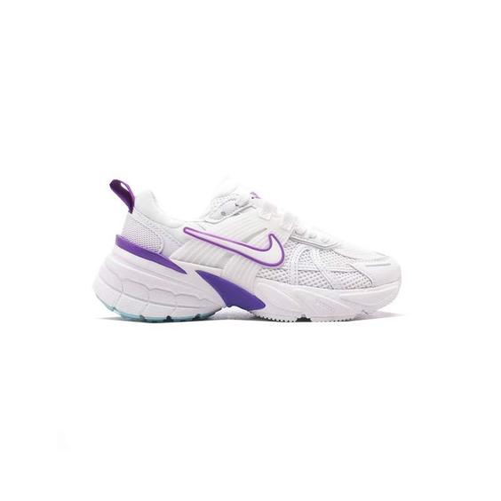 کتونی نایک راننیگ وی2کا سفید بنفش Nike V2K Run White Purple|کتونی باز