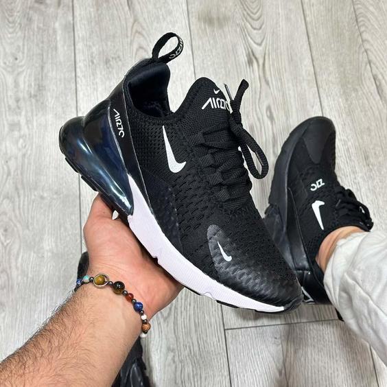 کفش و کتانی مردانه و زنانه مدل نایک NIKE AIR 270 رنگ مشکی و سفید کد 1388|کتونی خان