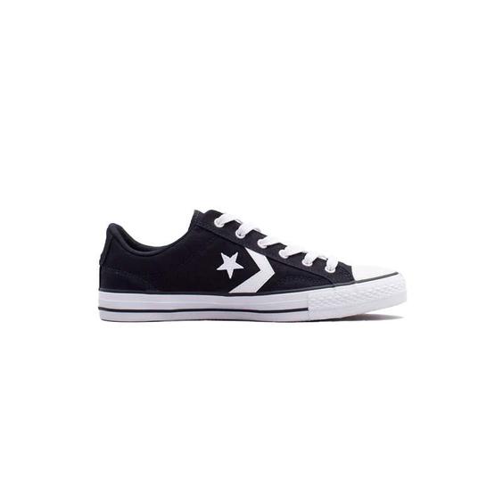 کفش کانورس وان استار مشکی Converse Star Player Ox Black White 161595C|کتونی باز