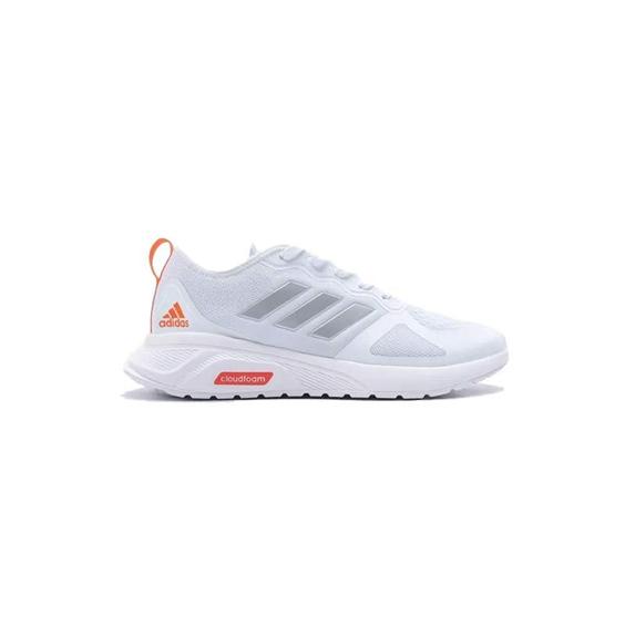 کفش پیاده روی آدیداس کلودفوم سفید نارنجی Adidas Cloudfoam Nova White Orange|کتونی باز