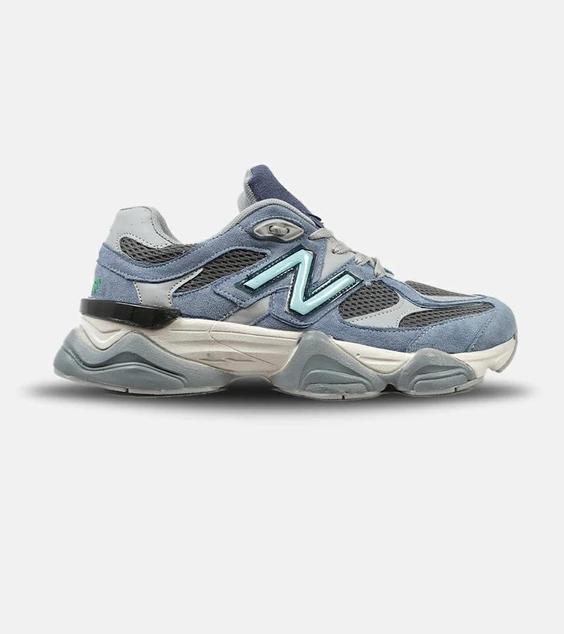 کفش کتانی مردانه آبی خاکستری NEW BALANCE 9060 مدل 4652|لوزی