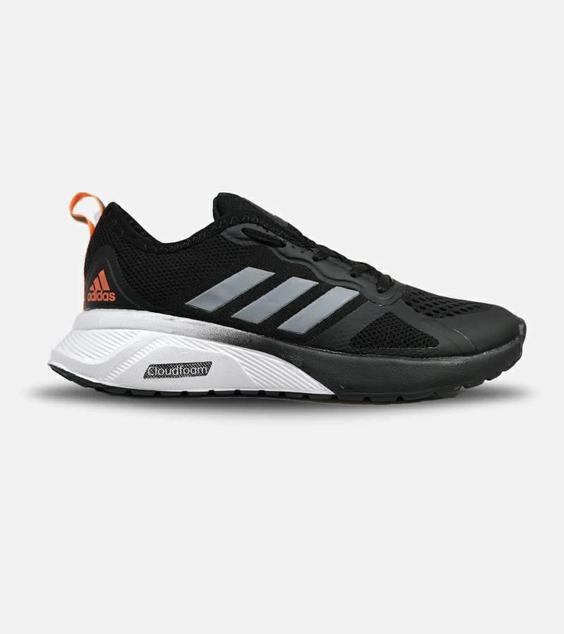 کفش کتانی مردانه و زنانه مشکی نارنجی ADIDAS climacool مدل 5398|لوزی