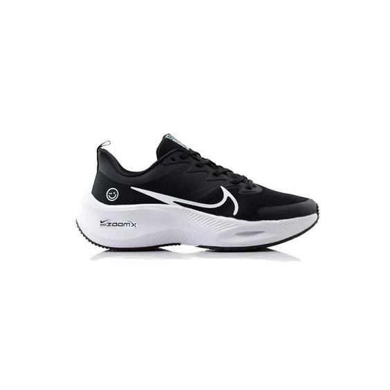 کتونی پیاده روی نایک زوم ایکس لبخند مشکی سفید Nike Running Air Zoom Smile Black White|کتونی باز