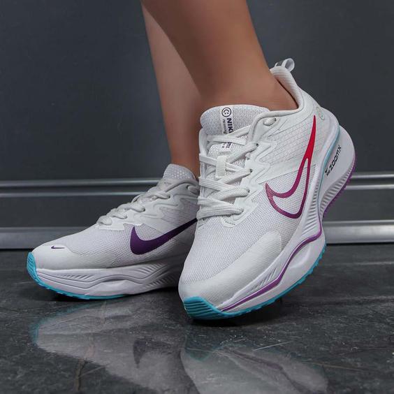 کتانی اسپرت زنانه مدل نایک زوم NIKE_ZOOM رنگ سفید کد 41755|کتونی خان