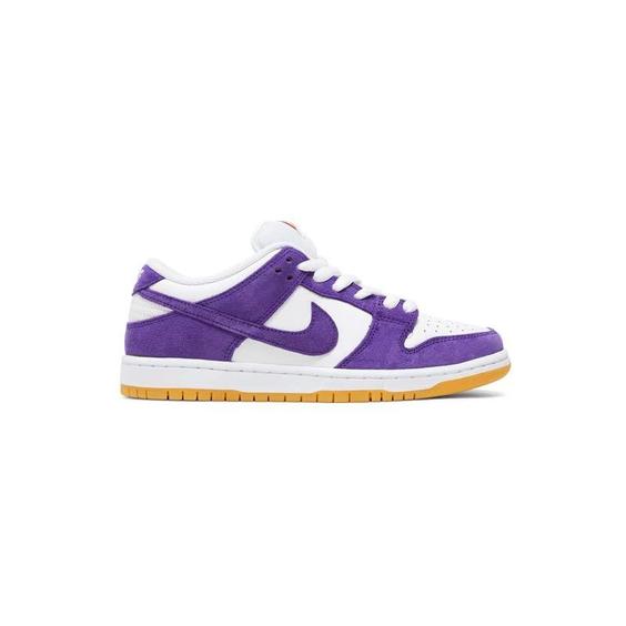 کفش کژوال نایک اس بی دانک سفید بنفش Nike Sb Dunk Low Purple Suede|کتونی باز