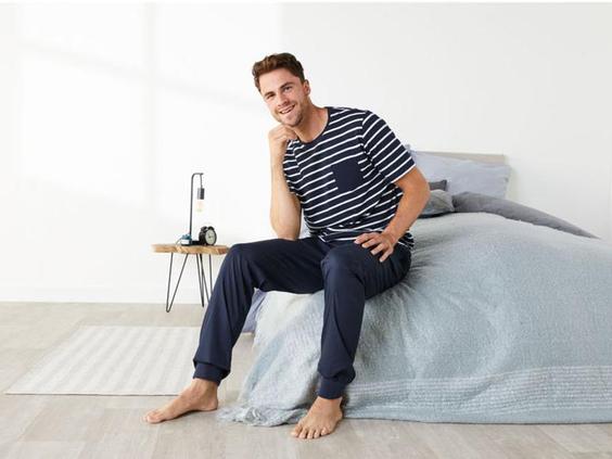 ست تیشرت شلوار مردانه برند لیورجی کد ۳۷۰۸۳۶ Mens Pajamas|کی استوک