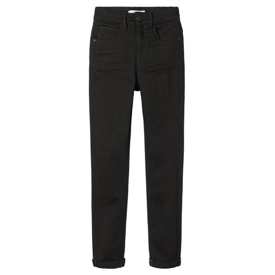 شلوار جین اسکینی نیم ایت Unisex skinny jeans - black|فروشگاه پروانه