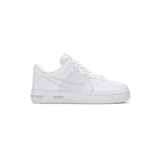 کتونی نایک ایرفورس 1 ری اکت سفید Nike Air Force 1 React White|کتونی باز