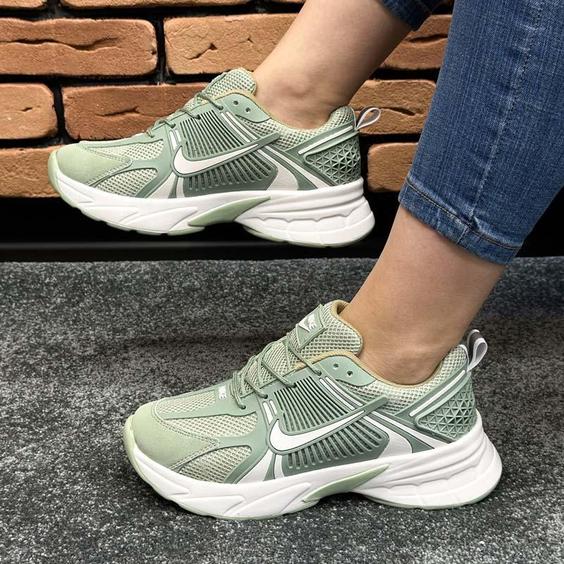 کتانی اسپرت زنانه مدل نایک NIKE رنگ یشمی کد 41697|کتونی خان