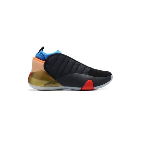 کتونی بسکتبال آدیداس هاردن ول 7 مشکی طلایی نارنجی Adidas Harden Vol 7 Black Halo Blue Pink|کتونی باز