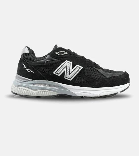 کفش کتانی مشکی طوسی NEW BALANCE 990 مدل 4254|لوزی