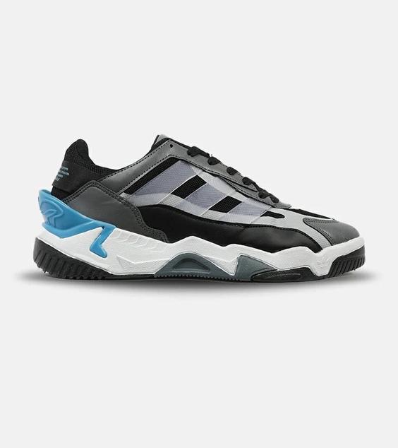 کفش کتانی مردانه خاکستری ADIDAS niteball 2.0 مدل 4349|لوزی