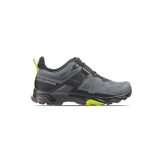 کتونی سالومون الترا 4 گورتکس طوسی سبز Salomon X Ultra 4 GORE-TEX Grey Green|کتونی باز