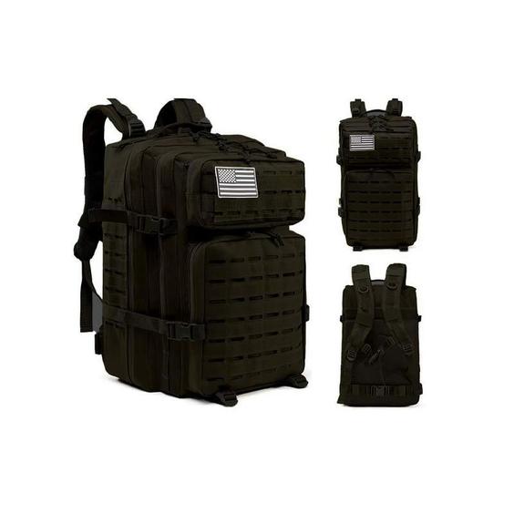 کوله پشتی تاکتیکال مشکی Tactical Backpack Black|کتونی باز