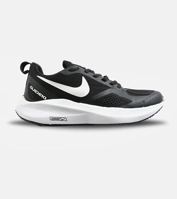 کفش کتانی بزرگ پا مشکی سفید Nike guide 10 مدل 5908|لوزی