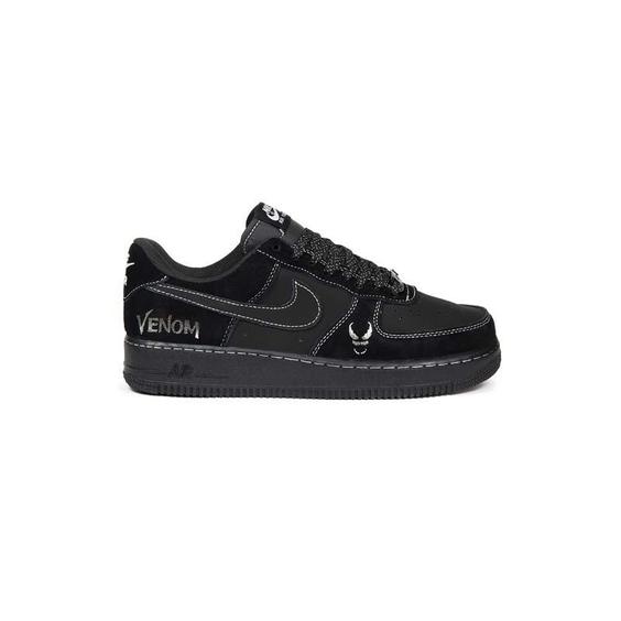 کتونی نایک ایرفورس 1 مشکی ونوم Nike AirForce 1 Low Venom|کتونی باز