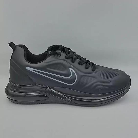 کفش کتانی ضد آب نایک سبک و طبی و زیر کپسولی مشکی NIKE|باسلام (کفش باربد Barbodshoes)