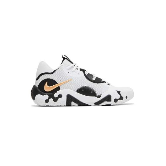 کفش بسکتبال نایک پی جی 6 سفید مشکی Nike PG 6 EP White Black|کتونی باز