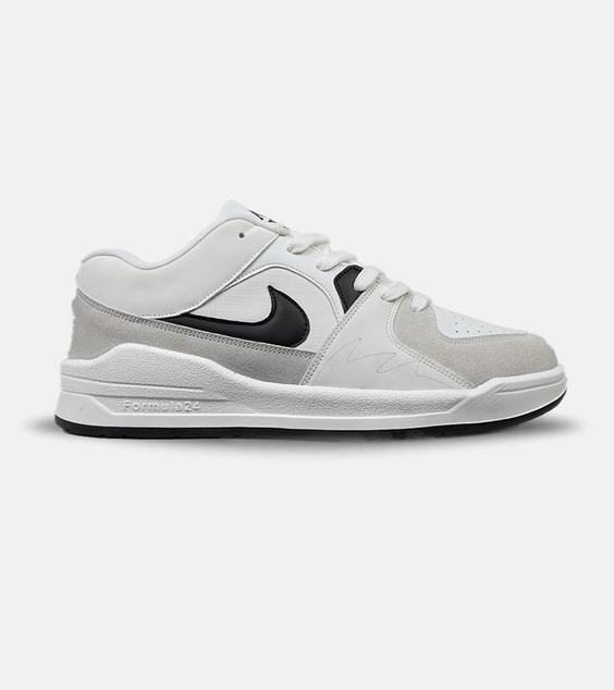 کفش کتانی مردانه و زنانه سفید طوسی مشکی NIKE formula 24 مدل 5043|لوزی