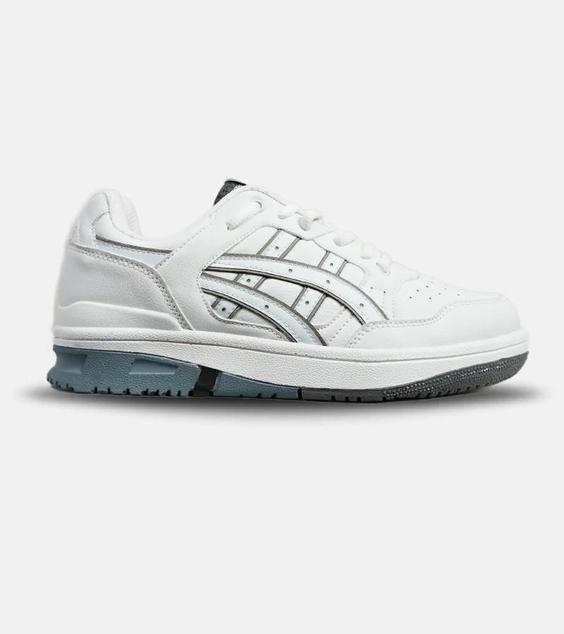 کفش کتانی مردانه سفید فیلی ASICS TIGER RUNNER II مدل 5678|لوزی