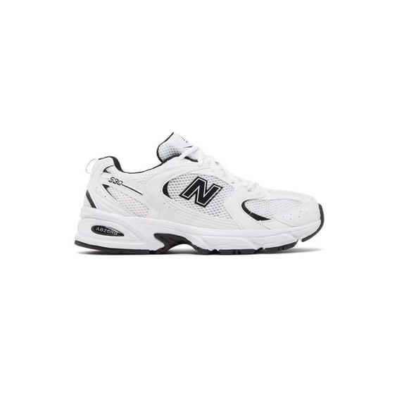 کتونی نیوبالانس 530 سفید و مشکی New Balance 530 White Black|کتونی باز