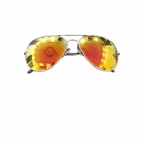 عینک افتابی طرح Aviator Large Metal gold خلبانی غیر اصل|باسلام