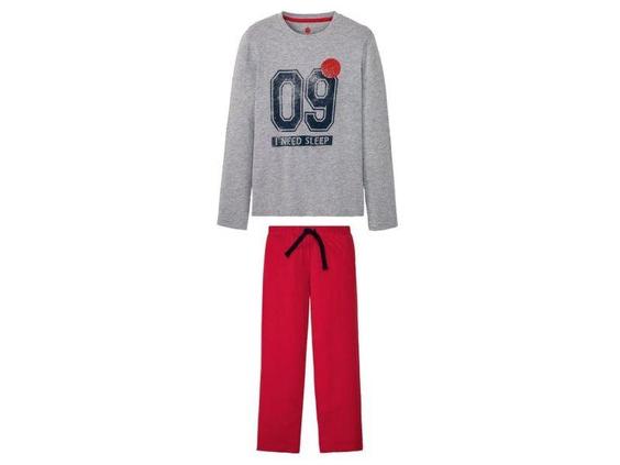 ست بلوز شلوار نخی پسرانه برند پپرتس کد ۳۲۸۹۵۴ boys pajamas|کی استوک