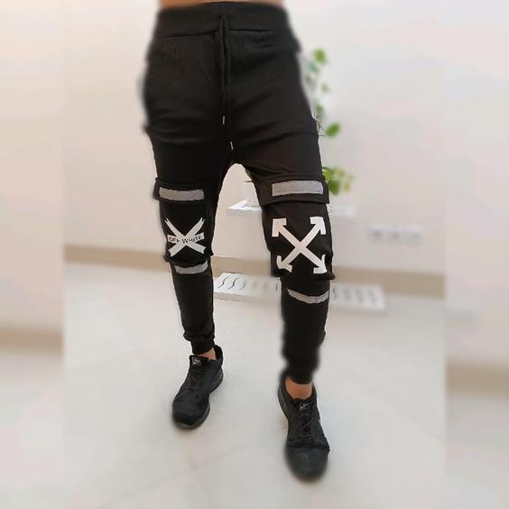 شلوار اسلش off white مدل new3|ونتی