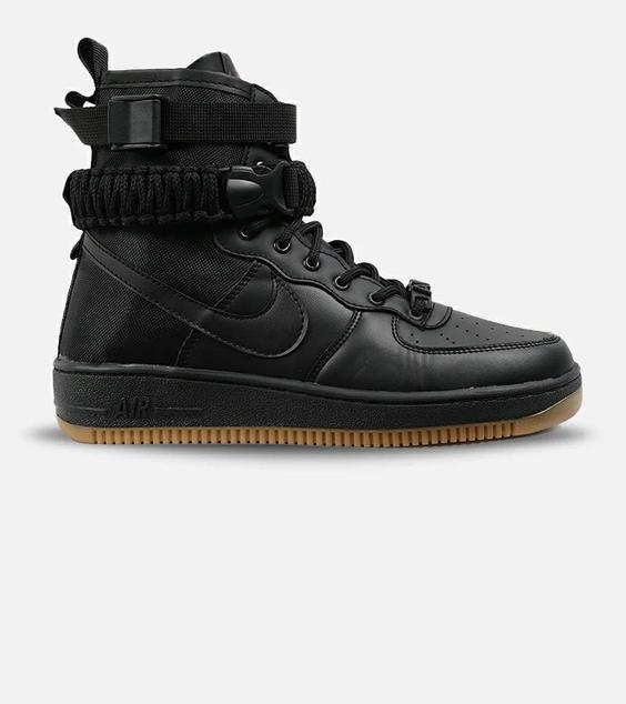 کفش کتانی ساقدار مردانه NIKE AIRFORCE AF1 مدل 2179|لوزی