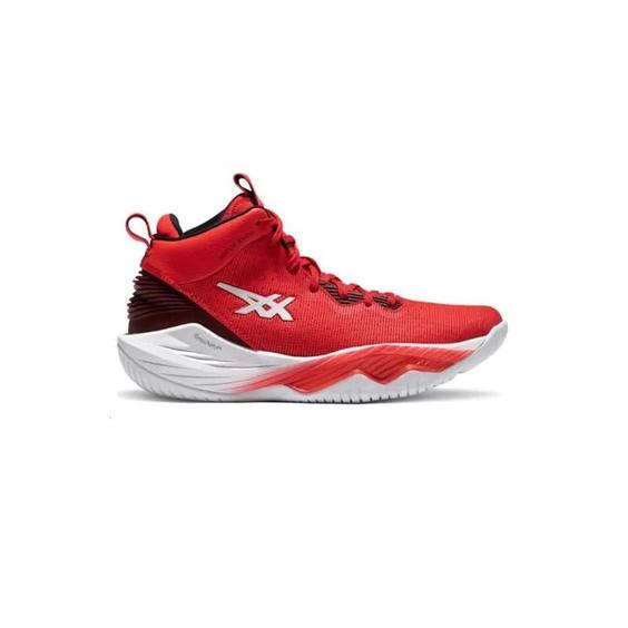 کتونی والیبالی اسیکس نوا سرج 2 قرمز سفید Asics Nova Surge 2 Electric Red|کتونی باز