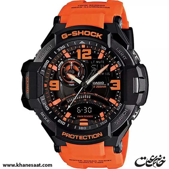 ساعت مچی مردانه جی شاک مدل GA-1000-4A|خانه ساعت