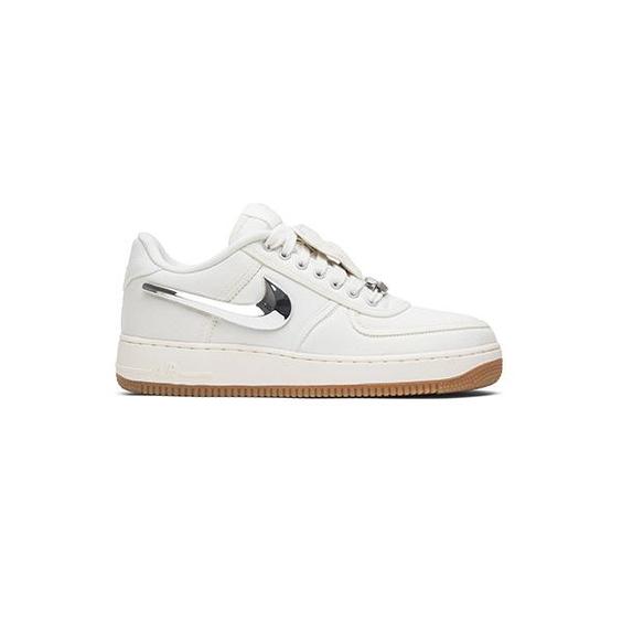 کتونی نایک ایرفورس تراویس اسکات کرمی Nike AirForce 1 Travis Scott|کتونی باز