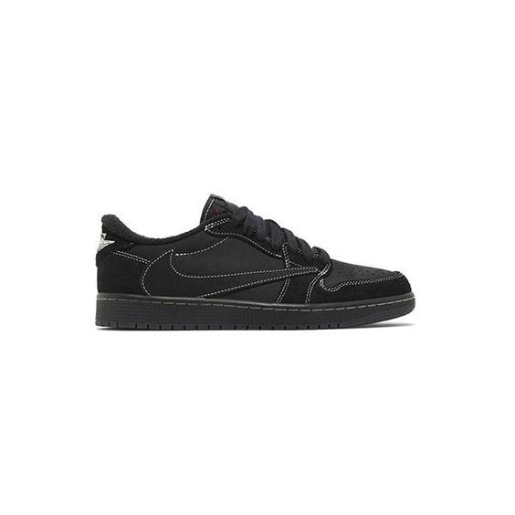 کفش نایک ایرجردن تراویس اسکات مشکی Nike Air Jordan 1 Low Travis Scott Black Phantom|کتونی باز